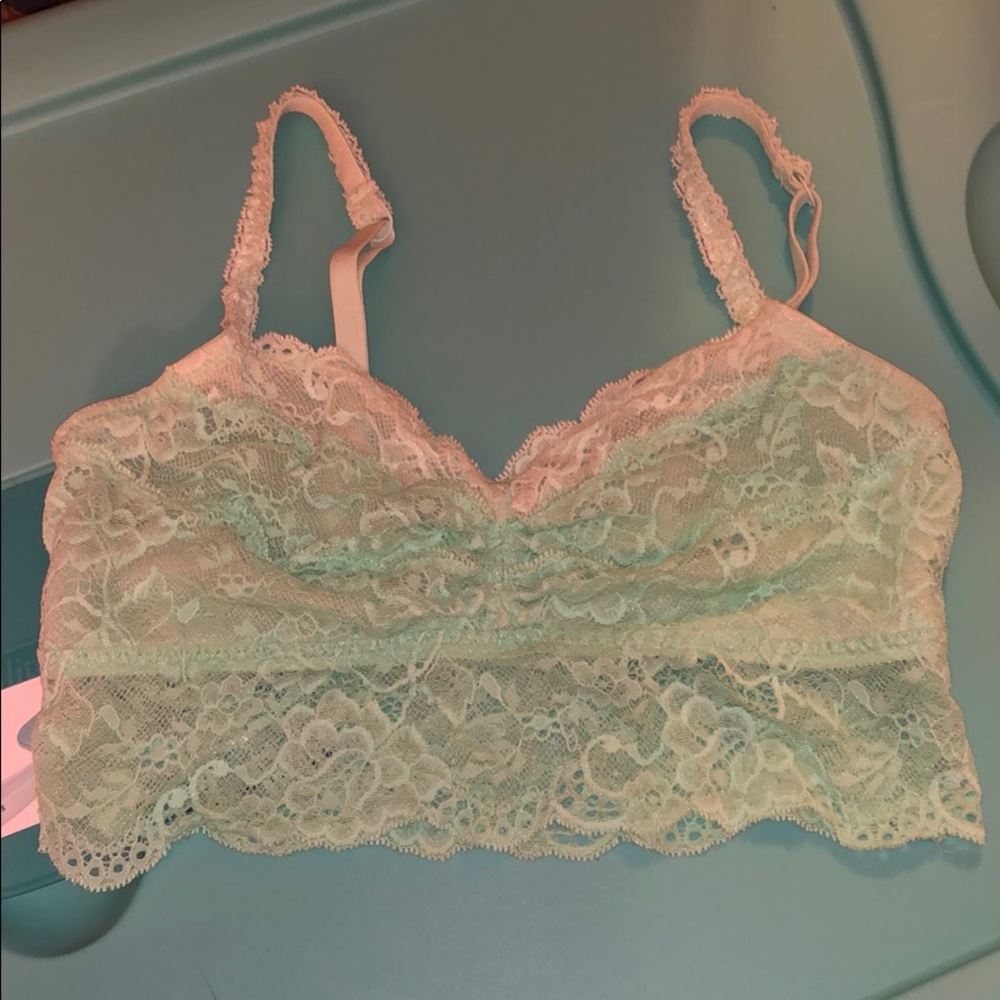 Mint VS Pink Bralette